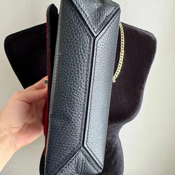 Italian Leather crossbody bag - Picture 6 of 11